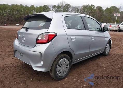 2024 Mitsubishi Mirage Es/Le из США, поврежденный, VIN ML32AUHJ9RH031825